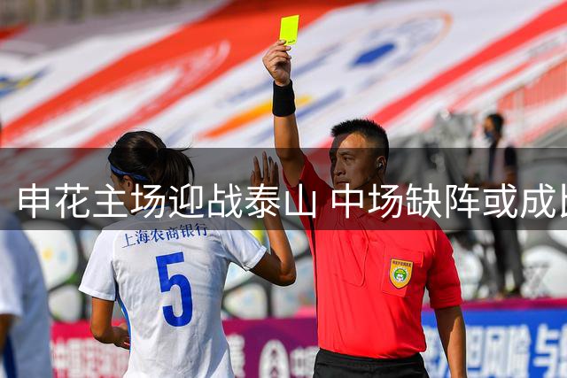 申花主场迎战泰山 中场缺阵或成比赛关键变数